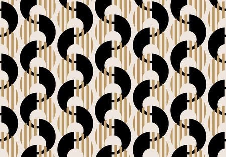 Viskosejersey Stoff - exklusiv weiß mit schwarz braunem Muster