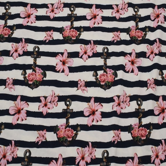 Baumwolljersey Stoff 