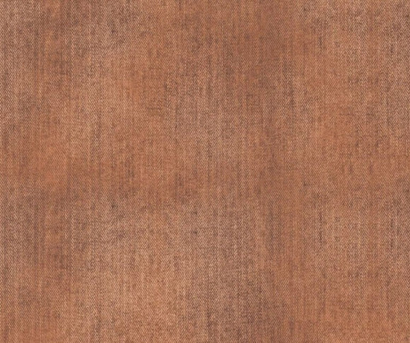 Reststück: French Terry Stoff braun, Jeans Optik | Fräulein von Julie; ca. 1,0m