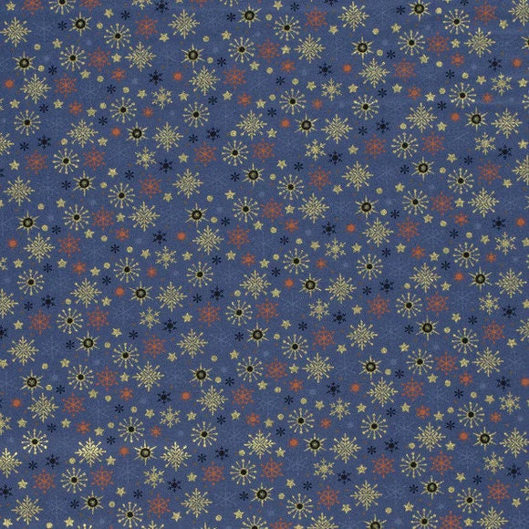 Reststück: Baumwollstoff Weihnachten 