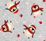 Handmade Hodie Pullover Pinguine Weihnachten in Gr. 128