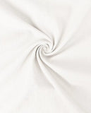 Leinenstoff uni weiß, 100% Leinen