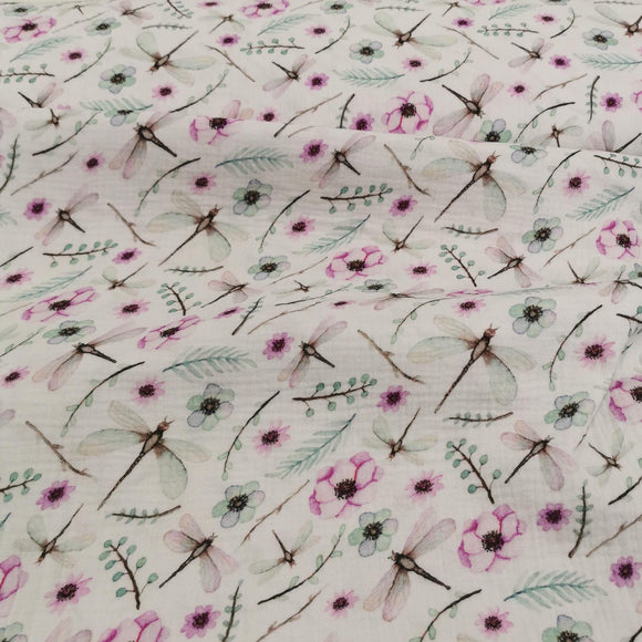 Baumwoll Musselin Stoff 