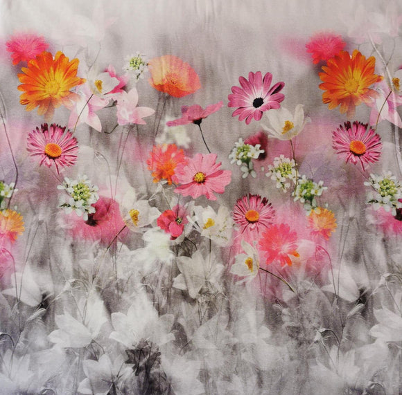 Viskosejersey Stoff Panel 