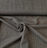 Reststück: Jacquard Jersey Fischgrat anthrazit - schwarz/weiß; ca. 0,4m