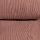 Rip Bündchen Stoff - Schlauchware 35/70cm - altrosa