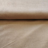 Washed Cord Stoff "Stretch" uni sand - Basic Stoffe