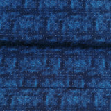 French Terry Stoff blau mit goldenen Punkten, Jeans Optik | Fräulein von Julie