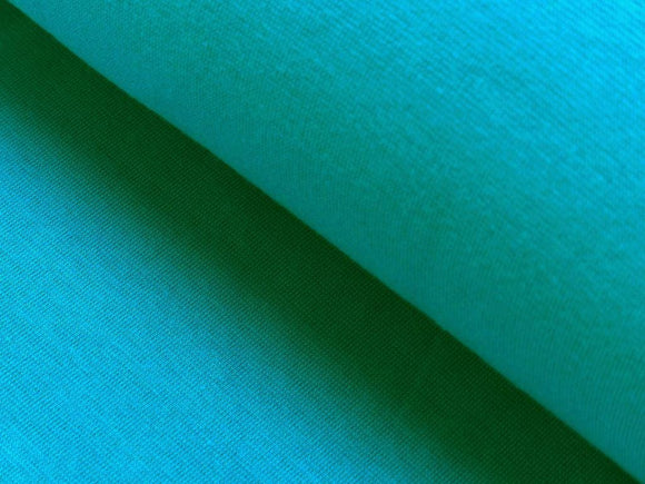 Bündchen Stoff - Schlauchware 35/70cm - hellpetrol