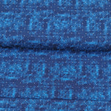 French Terry Stoff blau mit goldenen Punkten, Jeans Optik | Fräulein von Julie