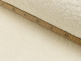 Baumwoll Teddy Stoff natur - 100% Baumwolle